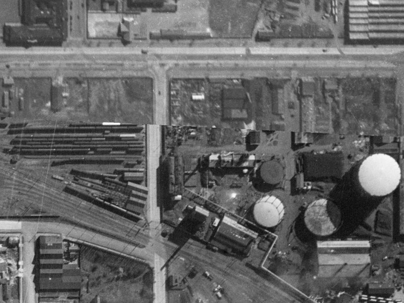 31A Iversen Terrace from the air, 1940-1944