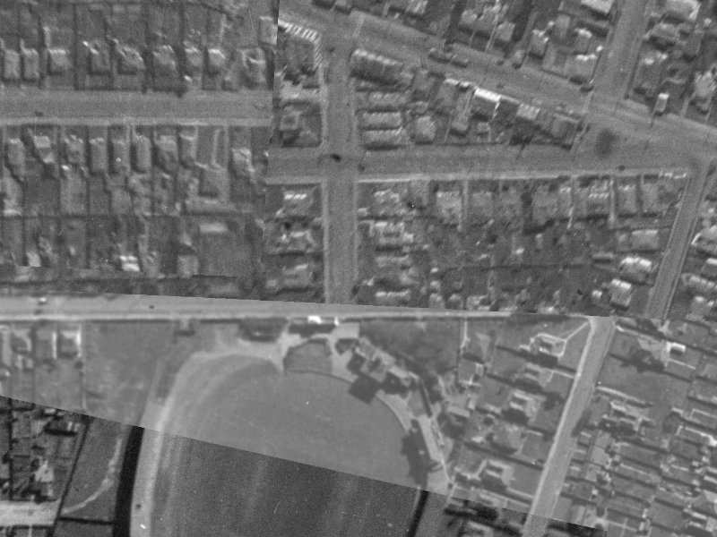 2B Lancaster Street from the air, 1940-1944