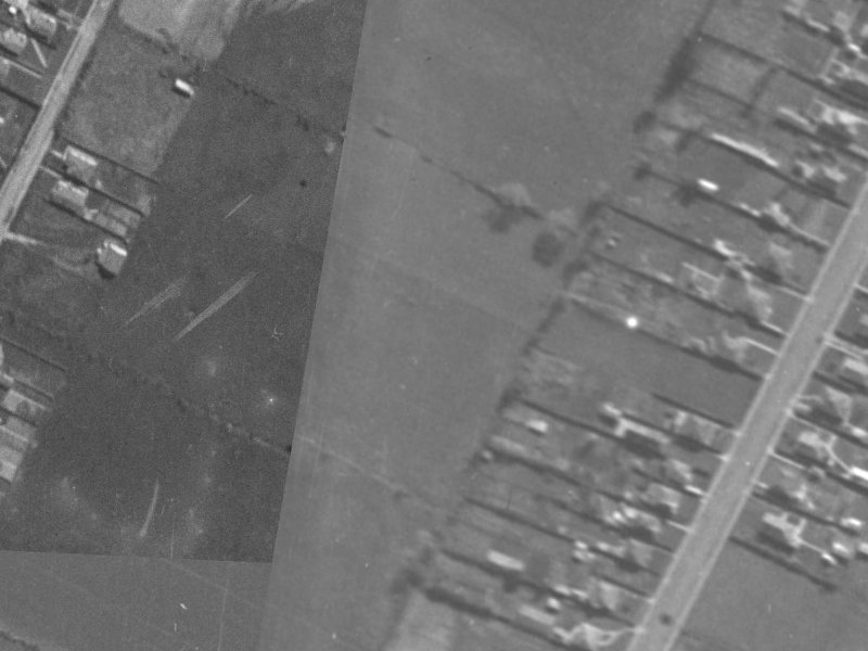 47A Arran Crescent from the air, 1940-1944