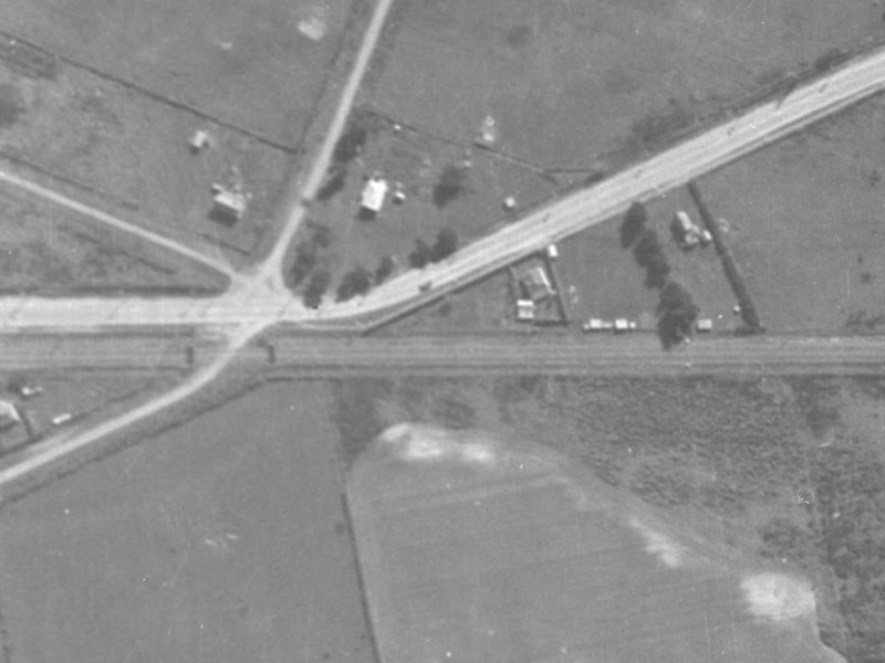3 Gilberthorpes Road from the air, 1940-1944