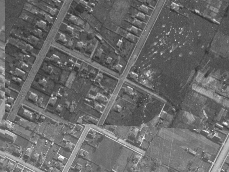42 Randolph Street from the air, 1940-1944