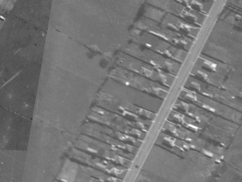 Bute Street from the air, 1940-1944