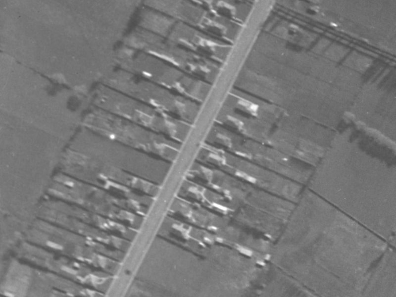 83 Tilford Street from the air, 1940-1944