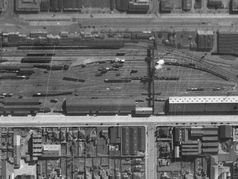 41A Carlyle Street from the air, 1940-1944