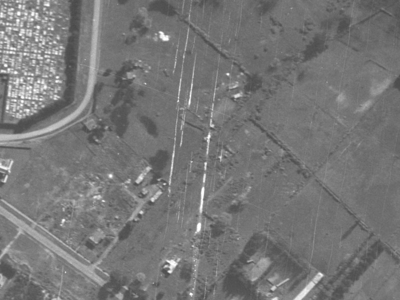 15 Raupo Street from the air, 1940-1944