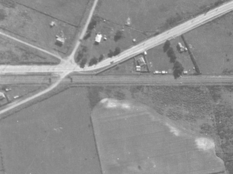 167 Foremans Road from the air, 1940-1944