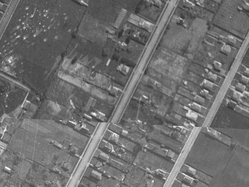 58 Mackworth Street from the air, 1940-1944