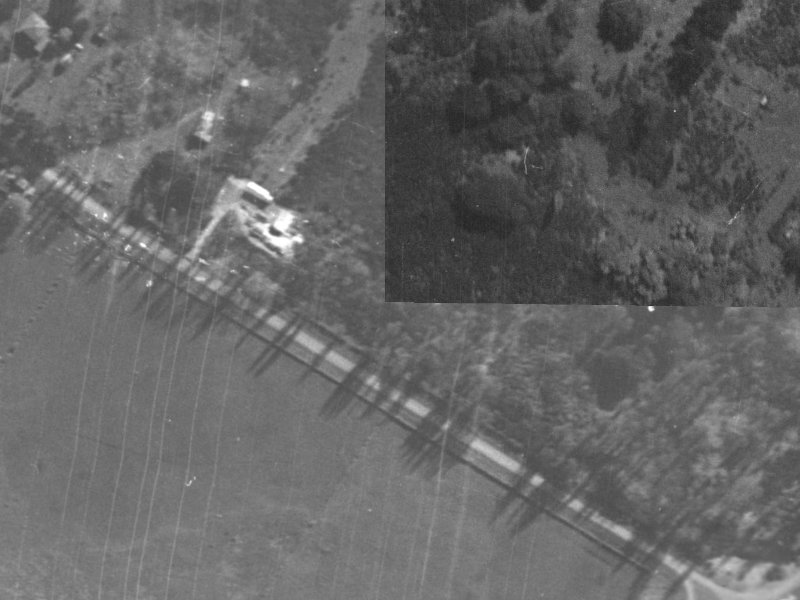 8 Newtown Street from the air, 1940-1944