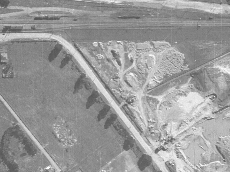 48-52 Hayton Road from the air, 1940-1944