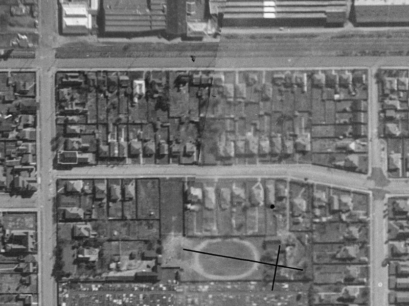 31 Disraeli Street from the air, 1940-1944