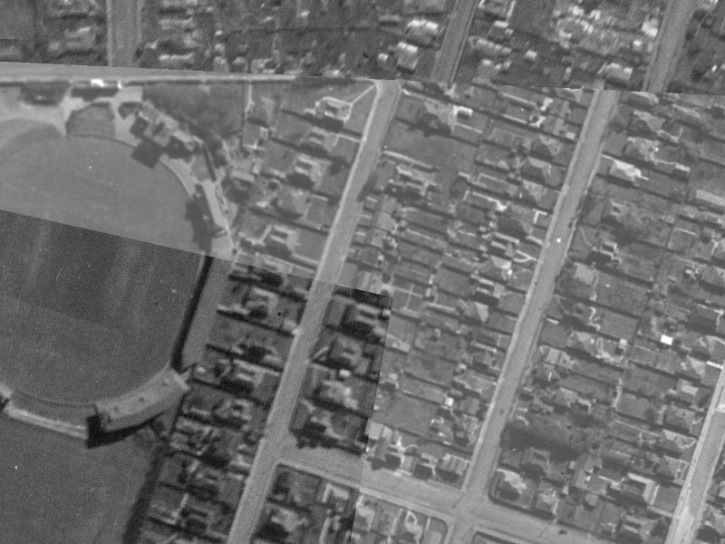 432 Wilsons Road North from the air, 1940-1944