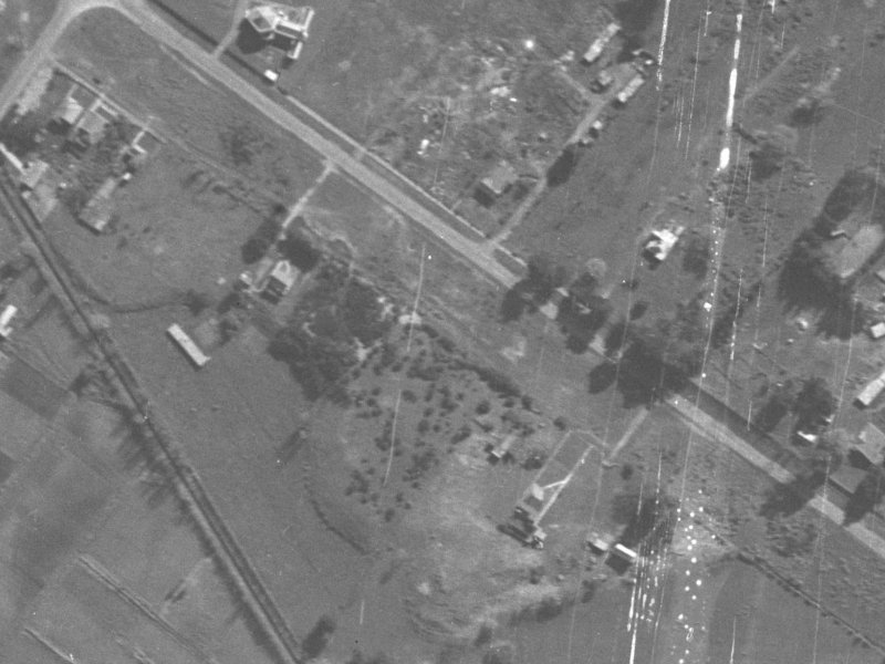 483 Linwood Avenue from the air, 1940-1944