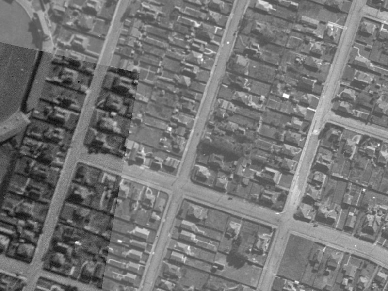 62 Barbour Street from the air, 1940-1944