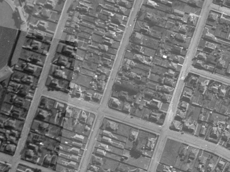 64 Barbour Street from the air, 1940-1944
