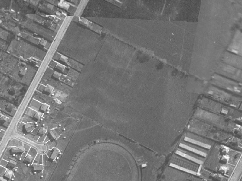 Islay Place from the air, 1940-1944
