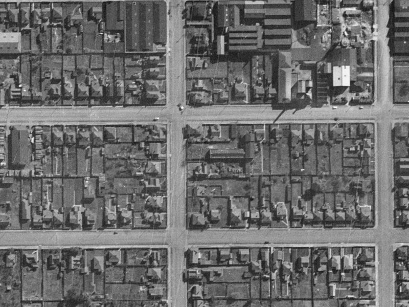 88 Gasson Street from the air, 1940-1944