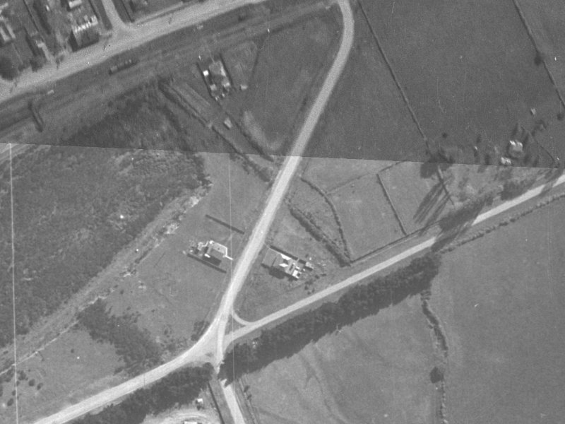 Panther Place from the air, 1940-1944