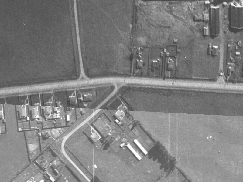 1 Neill Street from the air, 1940-1944