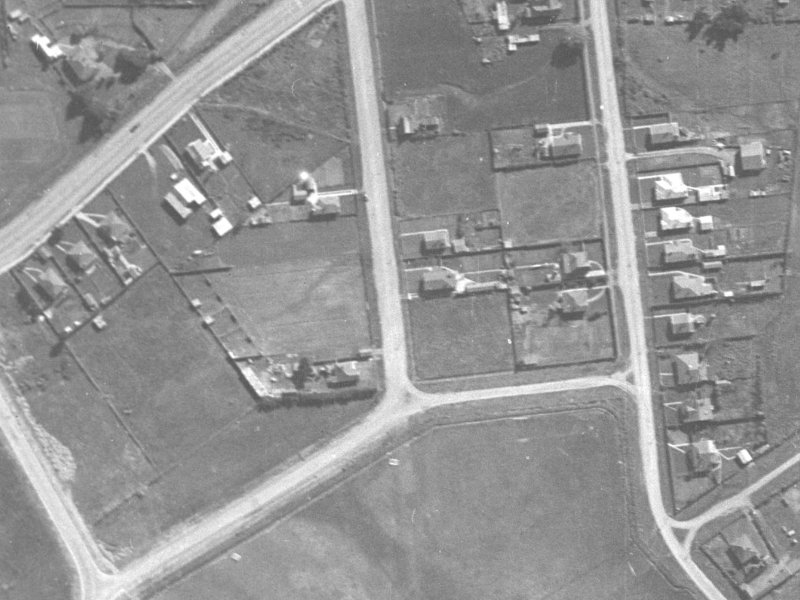 17B Symes Road from the air, 1940-1944