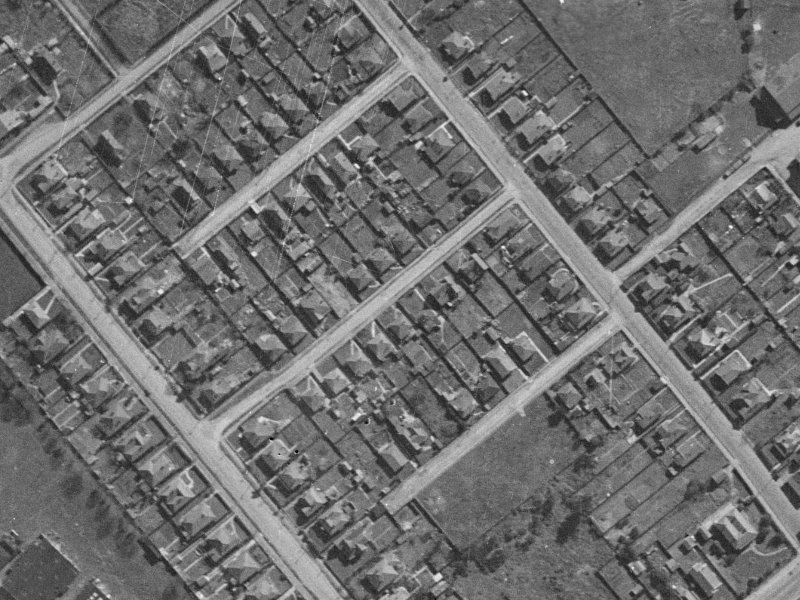 13 Chatham Street from the air, 1940-1944
