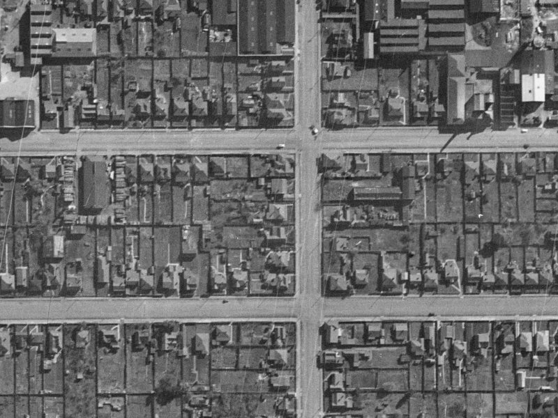 85 Gasson Street from the air, 1940-1944