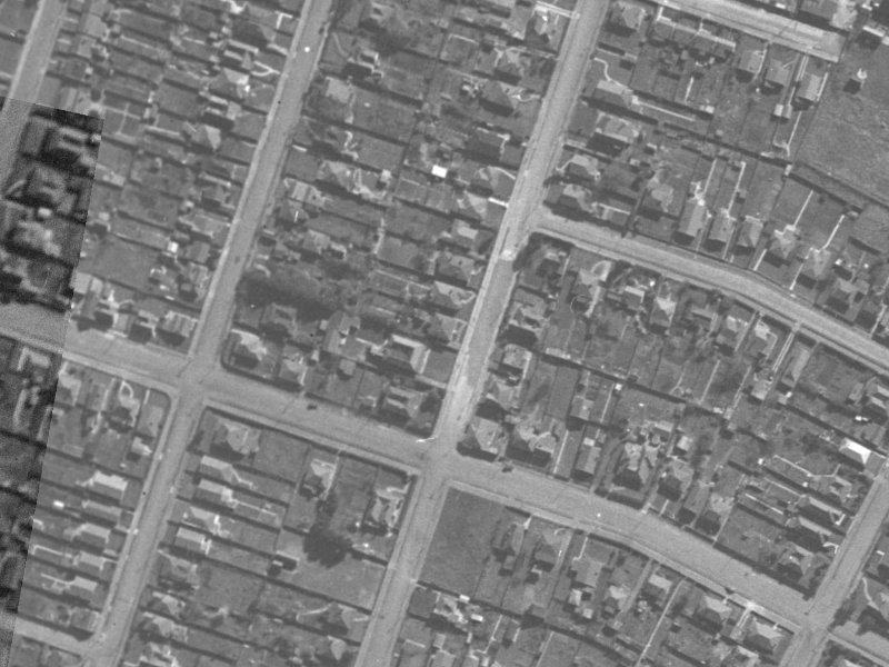 65 Grafton Street from the air, 1940-1944