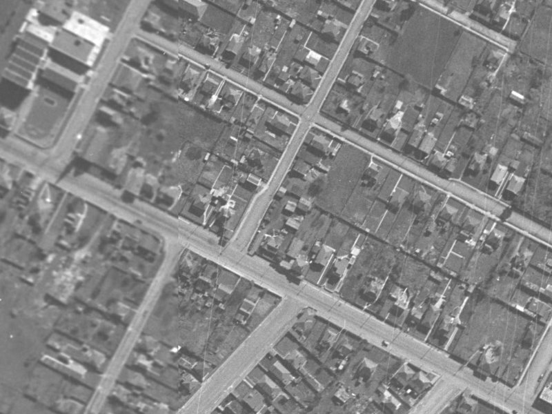 4 Randolph Street from the air, 1940-1944