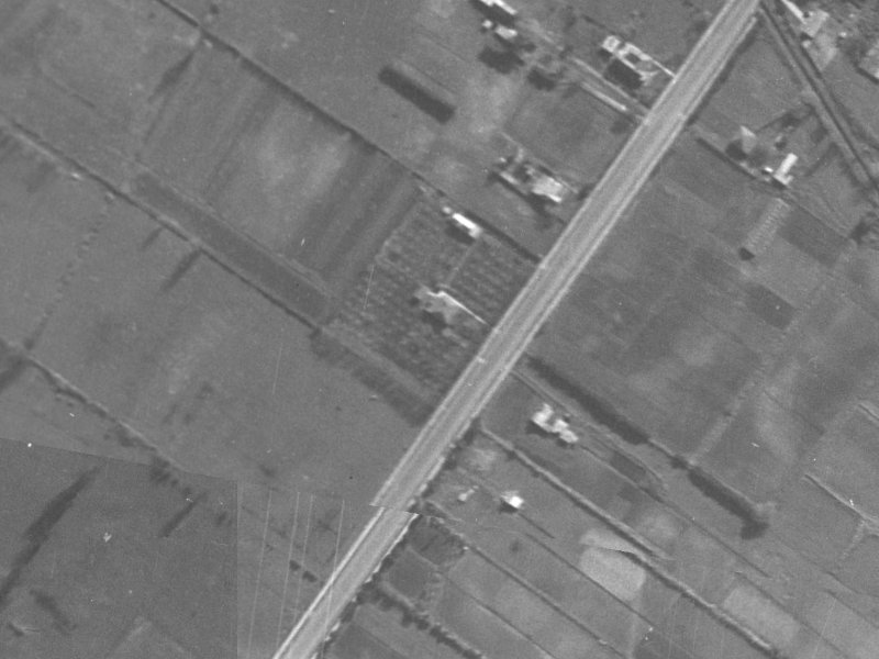 87 Hargood Street from the air, 1940-1944