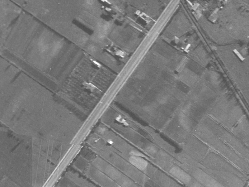 82 Hargood Street from the air, 1940-1944