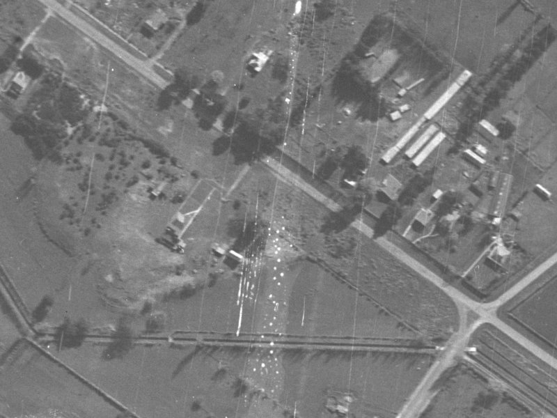 506 Linwood Avenue from the air, 1940-1944