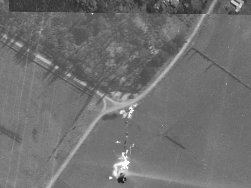 2 Maces Road from the air, 1940-1944