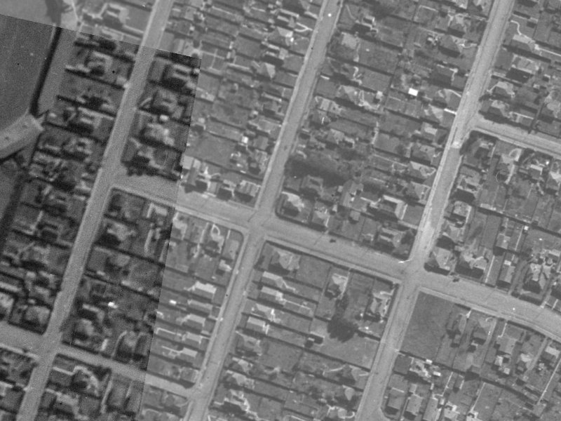 60 Barbour Street from the air, 1940-1944