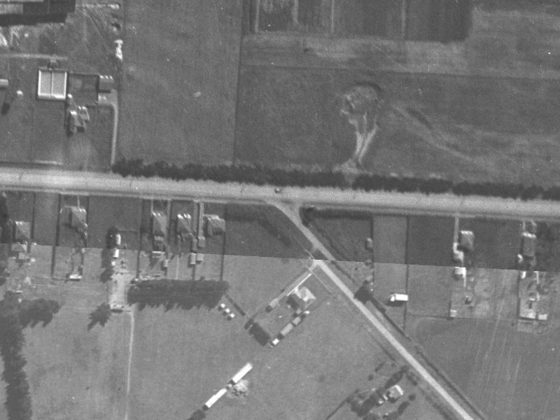 301 Main S Road from the air, 1940-1944