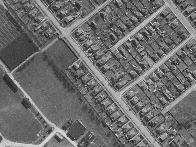 40 Whiteleigh Avenue from the air, 1940-1944
