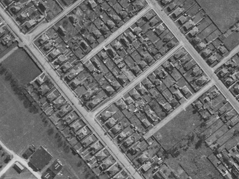 20A Chatham Street from the air, 1940-1944