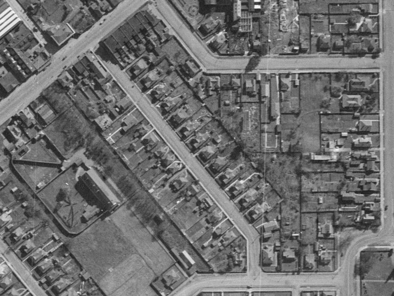 27 Dickens Street from the air, 1940-1944