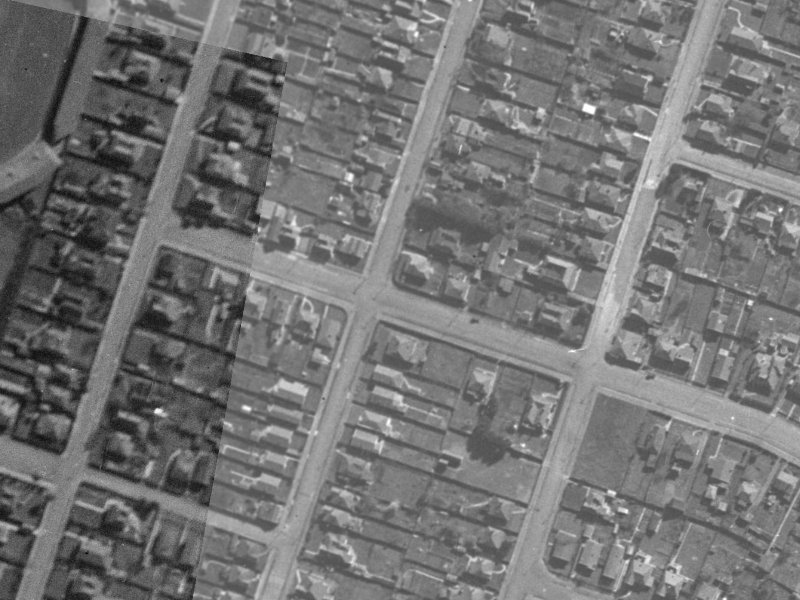 23 Charles Street from the air, 1940-1944