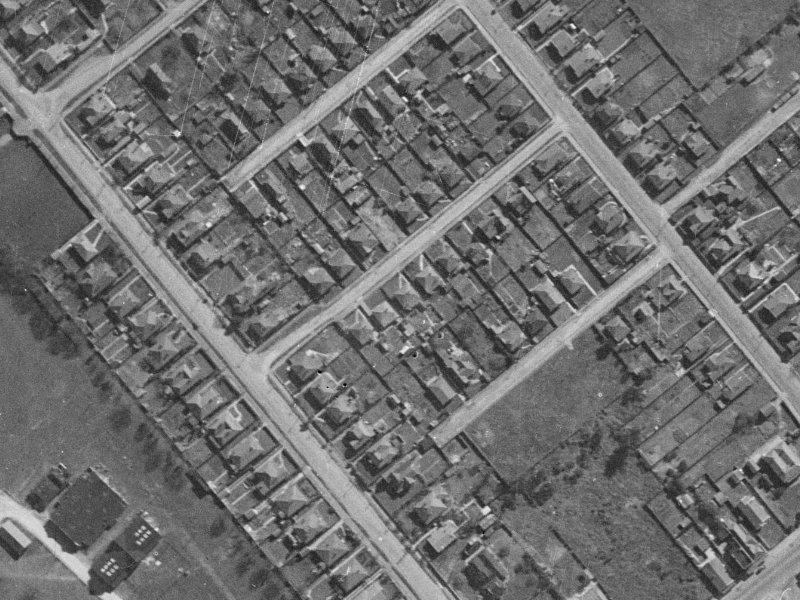 17 Chatham Street from the air, 1940-1944