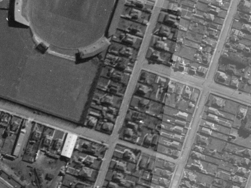 410 Wilsons Road from the air, 1940-1944