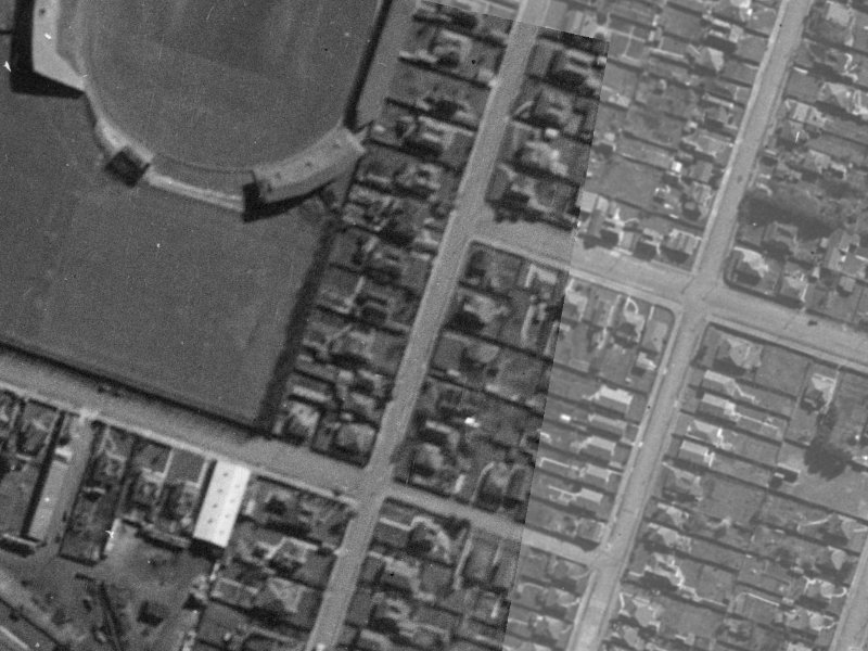 406 Wilsons Road North from the air, 1940-1944