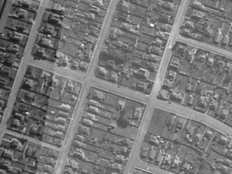 25 Charles Street from the air, 1940-1944