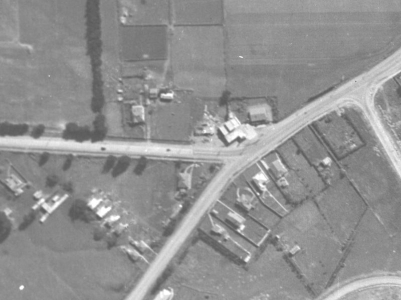 236b Main S Road from the air, 1940-1944