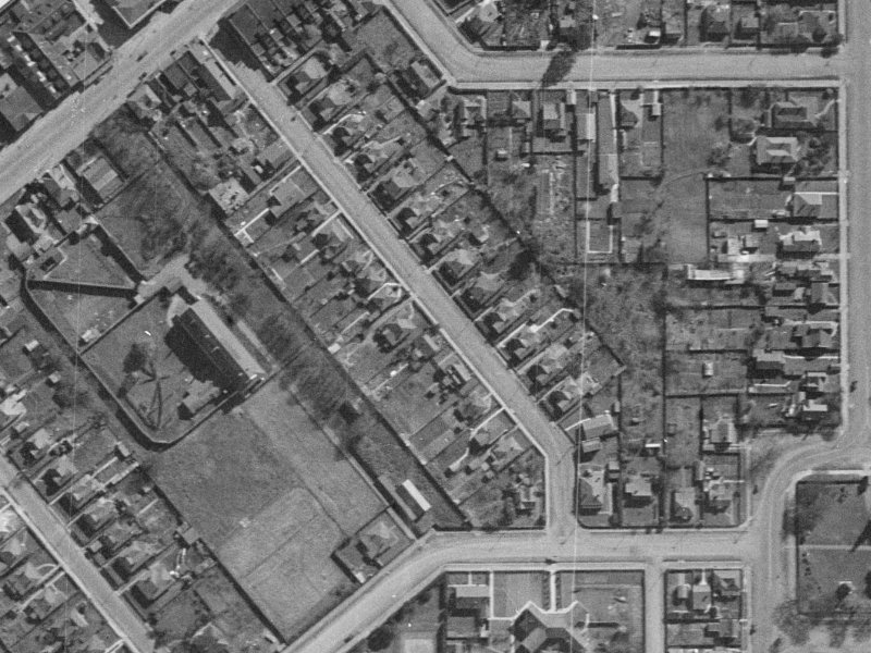 34 Dickens Street from the air, 1940-1944