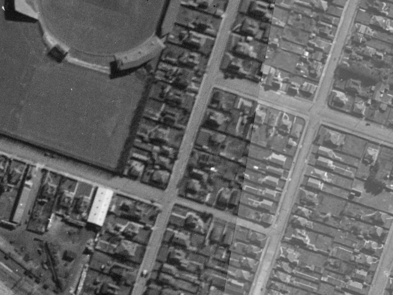 406 Wilsons Road from the air, 1940-1944