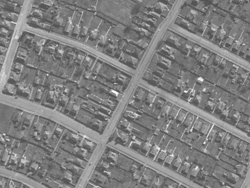 85 Osborne Street from the air, 1940-1944