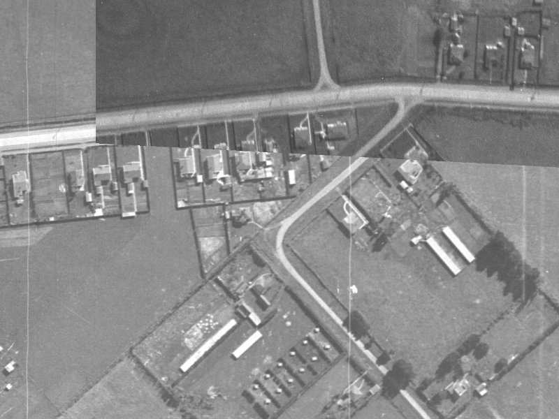 6 Neill Street from the air, 1940-1944