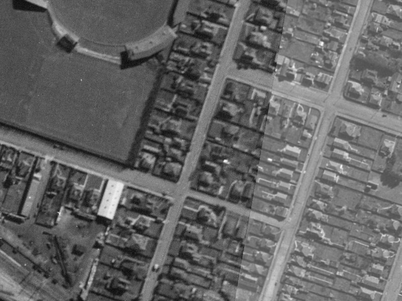 398 Wilsons Road from the air, 1940-1944