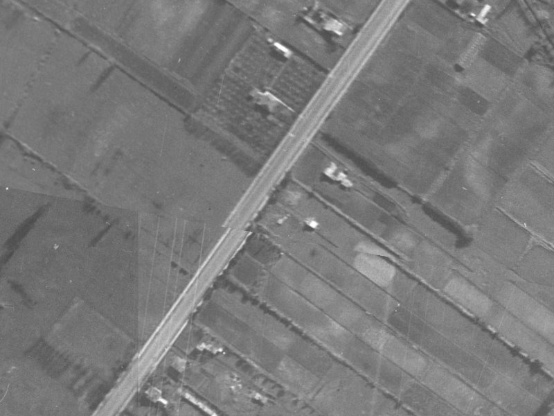 70 Hargood Street from the air, 1940-1944