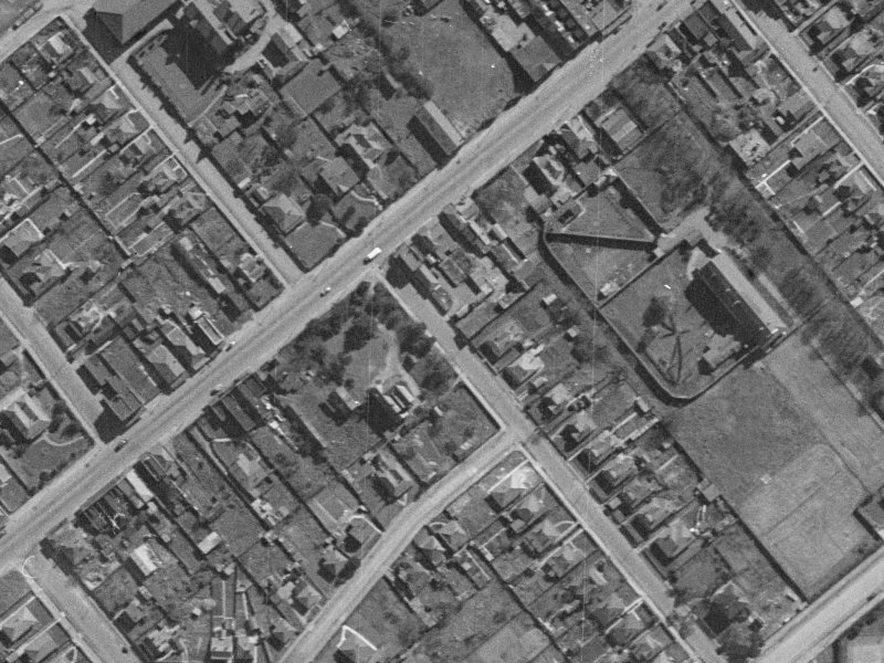 6 Parlane Street from the air, 1940-1944