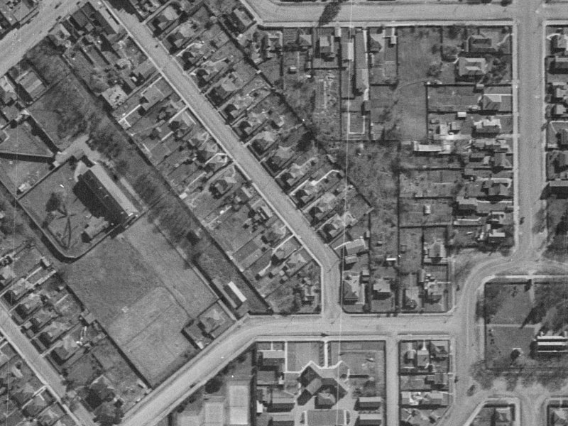 48-26 Dickens Street from the air, 1940-1944